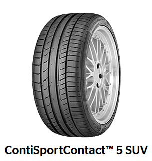 Continental SportContact 5 SUV Continental SportContact 5 SUV